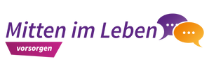 mitten im Leben - vorsorgen - LOGO